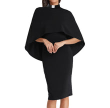 Load image into Gallery viewer, Women Clergy Tab Dress
